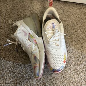 Nike Air Max 270 White Multicolor Sneakers